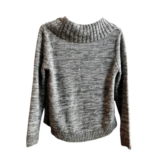It's Our Time Gray Cowl Neck Sweater. Size S - Picture 2 of 5